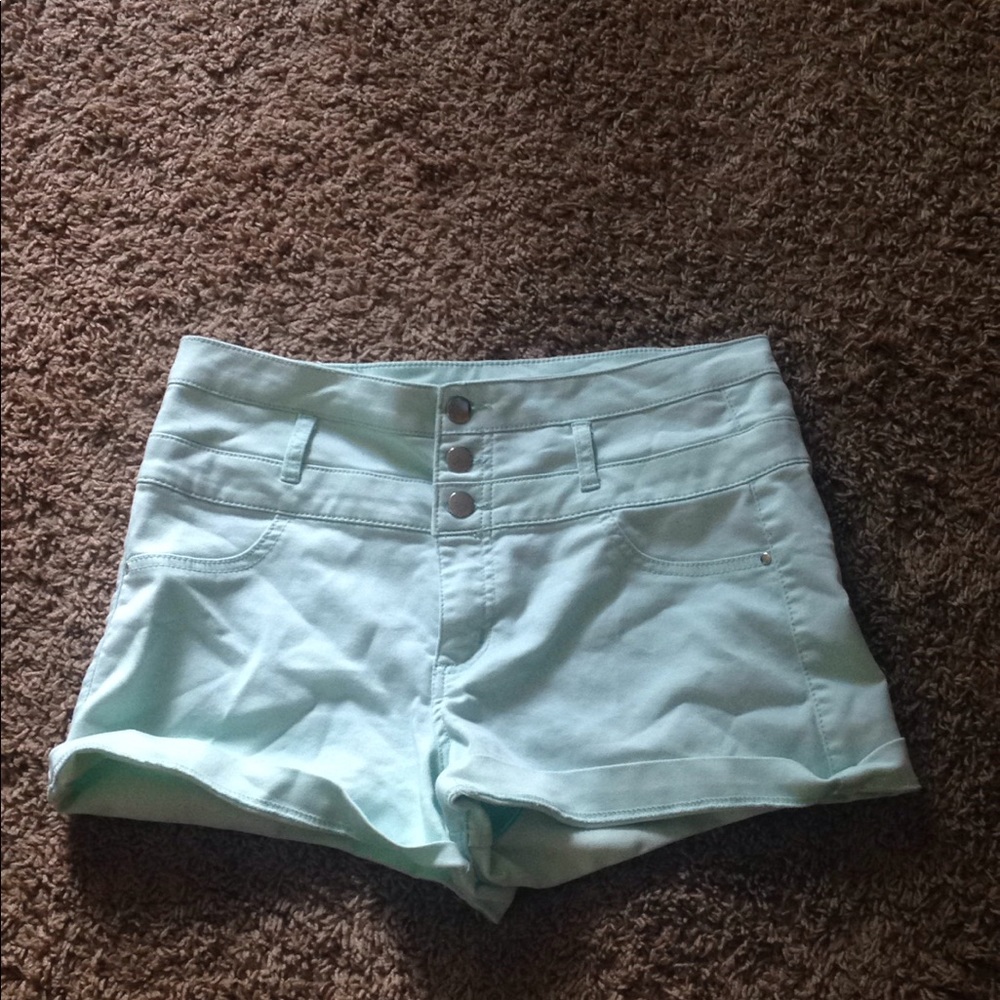 High waisted shorts